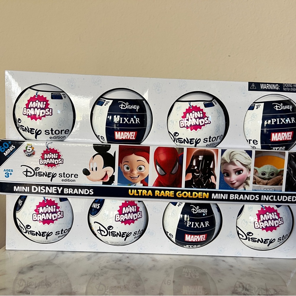 Disney Store Edition Mini Brands - pack of 8